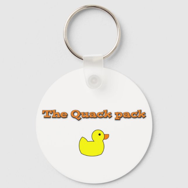 thequackpack.png key ring (Front)