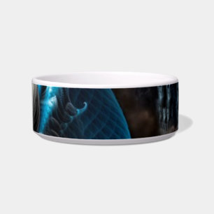 Thera Queen Of The Galaxy Digital Art Pet Bowl
