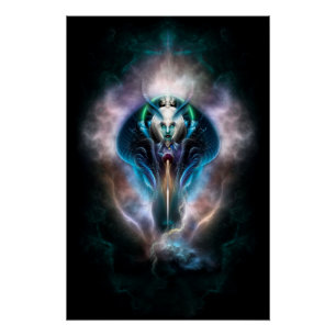 Thera The Ethereal Queen Perfect Poster