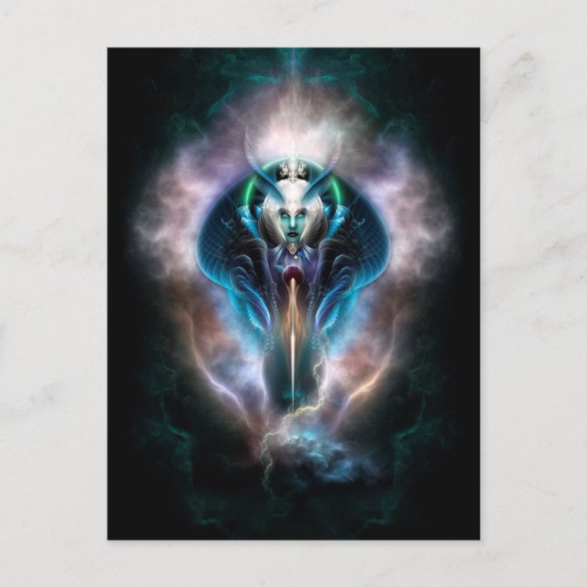 Thera The Ethereal Queen Postcard (Front)