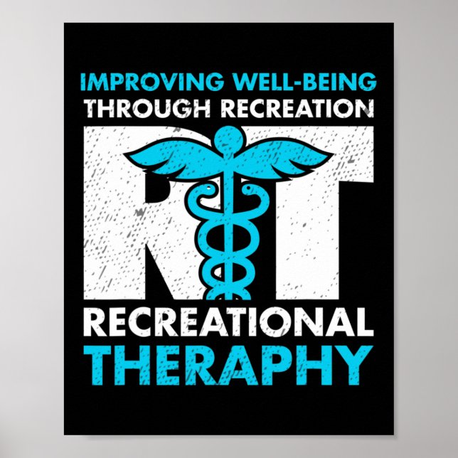 Therapeutic Recreation Recreational Therapy Month  Poster (Front)