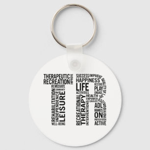 Therapeutic Recreation Therapist Key Ring