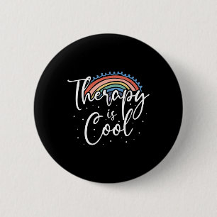 Therapies Mind Stability Awareness 6 Cm Round Badge