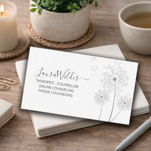 Therapist Counsellor Business Card