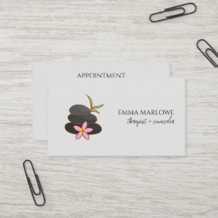 Therapist Counsellor Business Card Printable Des