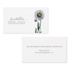 Therapist Counsellor Daisy Business Card