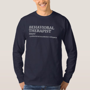 Therapist Definition Funny Long Sleeve Shirt