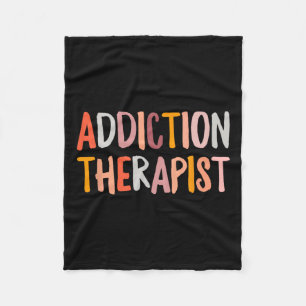 Therapist Mental Health Therapy Behavioural  Fleece Blanket