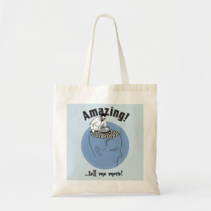 Therapist, Psychologist tote bag. A friend listens Bag