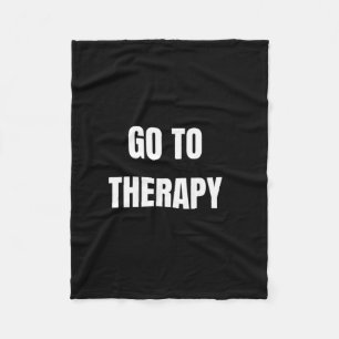 Therapy A Journey To Healing Fleece Blanket
