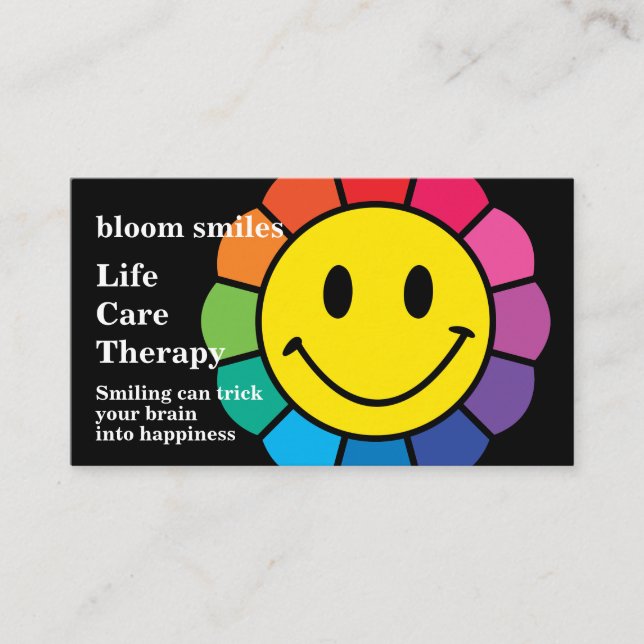 Therapy  business card (Front)