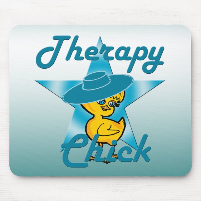 Therapy Chick #7 Mouse Pad (Front)