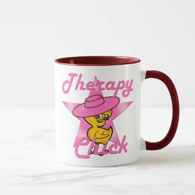 Therapy Chick #8 Mug (Right)