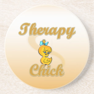 Therapy Chick Coaster