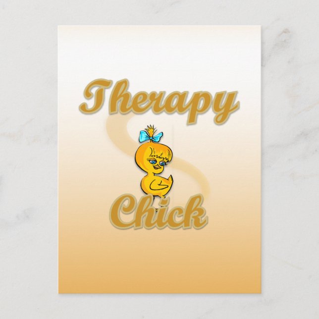 Therapy Chick Postcard (Front)