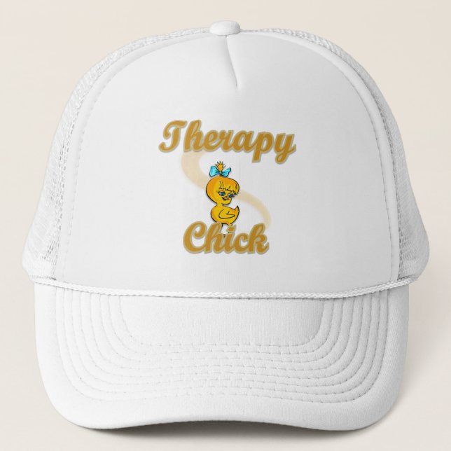 Therapy Chick Trucker Hat (Front)