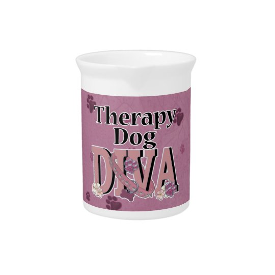 Therapy Dog DIVA Pitcher