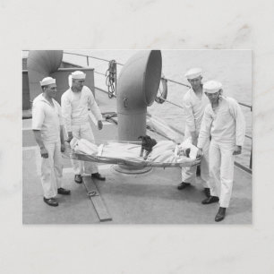 Therapy Dog, early 1900s Postcard