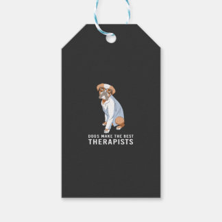 Therapy Dog Psychology Therapist Gift Tags