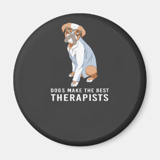 Therapy Dog Psychology Therapist Magnet