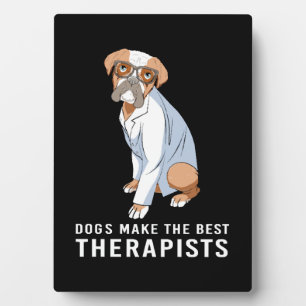 Therapy Dog Psychology Therapist Plaque