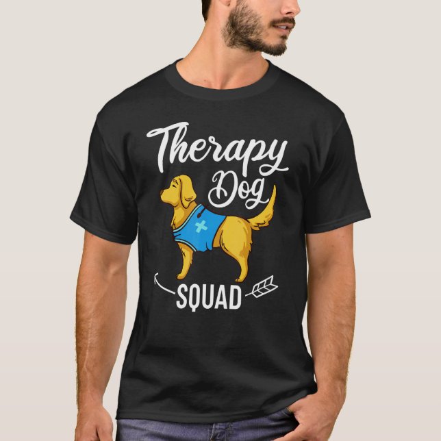 Therapy Dog Training Service Dogs Assistance Pet 7 T-Shirt (Front)