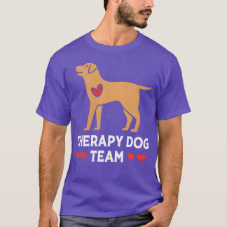Therapy Dogeam Forherapy Dograiner friends boy T-Shirt