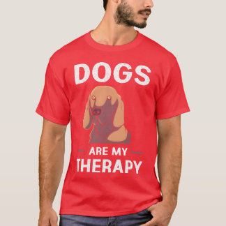 Therapy Dogreatment Dog Lover gift friends T-Shirt