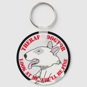 Therapy Dogtor Key Ring