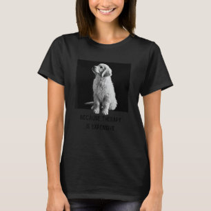 Therapy Golden Retriever Tshirt-Retriever Owner Pr T-Shirt