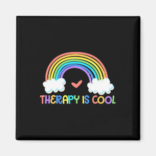 Therapy Is Cool Mental Health Awareness Therapist  Magnet