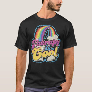Therapy Is Cool - Strength And Calm Mental Health T-Shirt