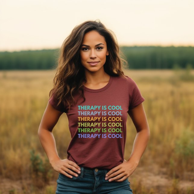 Therapy Is Cool T-Shirt (Creator Uploaded)