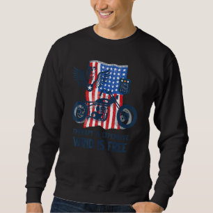 Therapy Is Expensive Wind Is Free Motorcycle Distr Sweatshirt