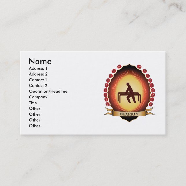Therapy Mandorla Business Card (Front)