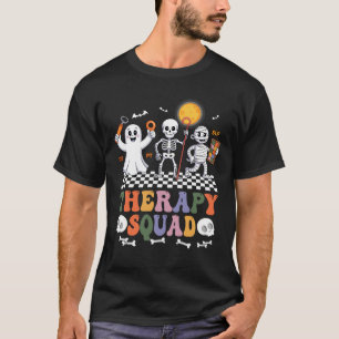 Therapy Squad Halloween SLP OT PT Team Skeleton Gh T-Shirt