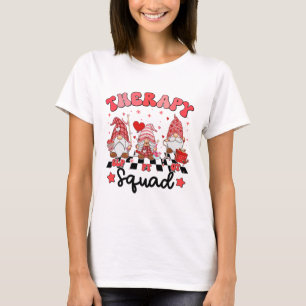 Therapy Squad Slp Ot Pt Valentine's Day Rehab Team T-Shirt