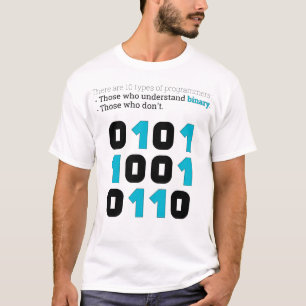 There Are 10 Types of Programmers – Binary Joke T-Shirt