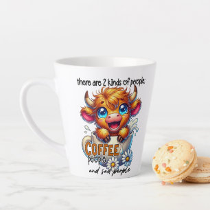 There Are 2 Kinds of People Coffee People and Sad  Latte Mug