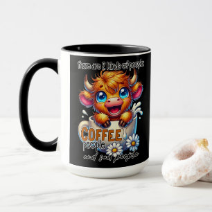 There Are 2 Kinds of People Coffee People and Sad  Mug