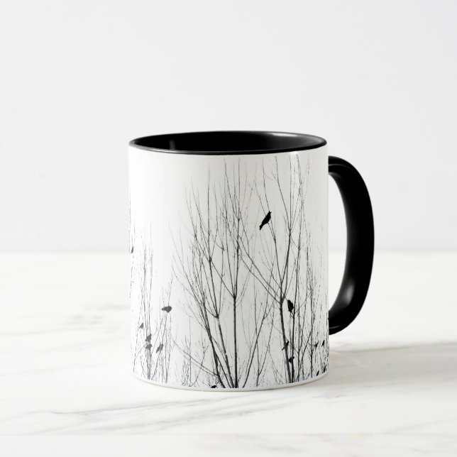 There Are Birds In The Trees Mug (Front Right)