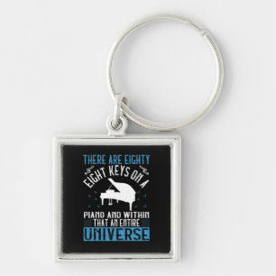 There Are Eighty-Eight Keys On A Piano And Within Key Ring