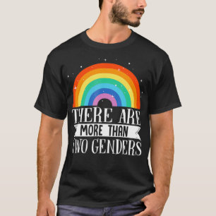 There are More than 2 Genders LGBTQ1  T-Shirt