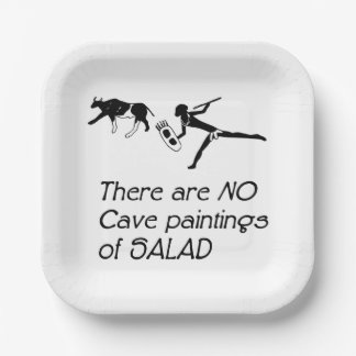 There Are No Cave Paintings of Salad Paper Plate