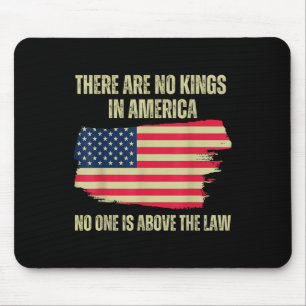 There Are No Kings In America, 2024 Us Flag Mouse Pad