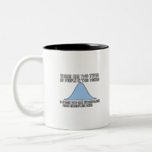 There Are Two Types Of People Who Extrapolate Two-Tone Coffee Mug
