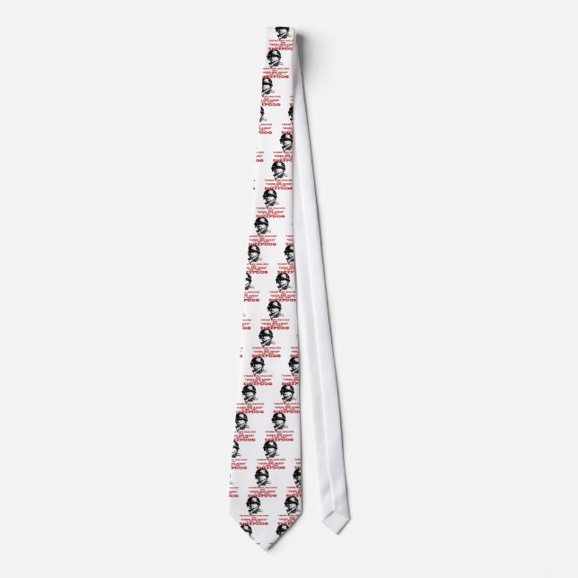 There Are Wolves There Are Sheep I Am The Sheepdog Tie (Front)