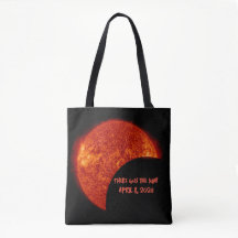 There goes the Sun - Double-Sided Eclipse Tote Bag
