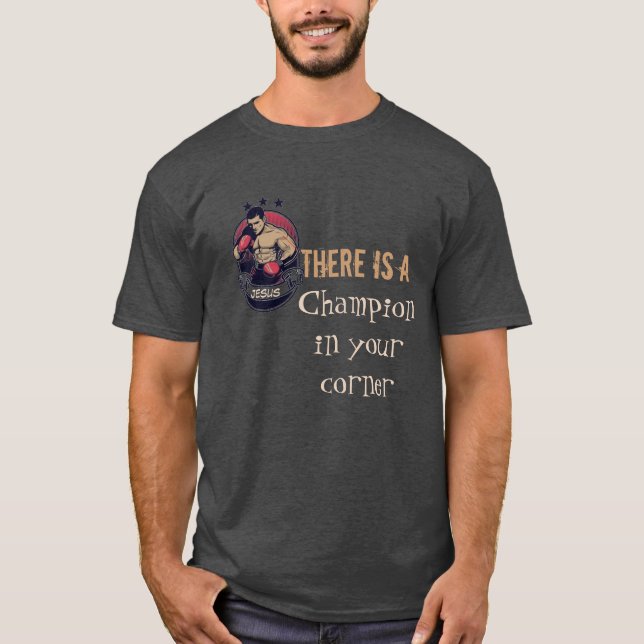There is a Champion T-Shirt (Front)