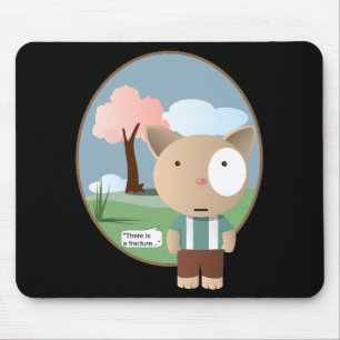 There is a Fracture Anaesthesia Orthopaedics CRNA Mouse Pad